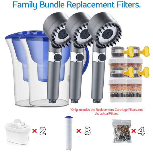 Family Bundle Replacement Filter Pack.