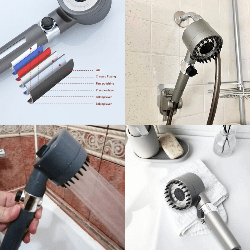 PuraDroplets™ 12-Stage Filtration Shower Head to Fix your Skin & Hair.